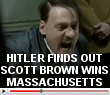 Hitler goes nuts when he hears Scott Brown wins election. New window not opening?  To bypass your pop-up blocker program, hold down your [CTRL] key. 